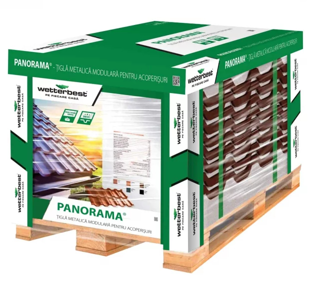 Wetterbest lanseaza un nou produs: Panorama – tigla metalica modulara