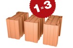 Wienerberger lanseaza un nou produs: POROTHERM PTH 25 3x1/3