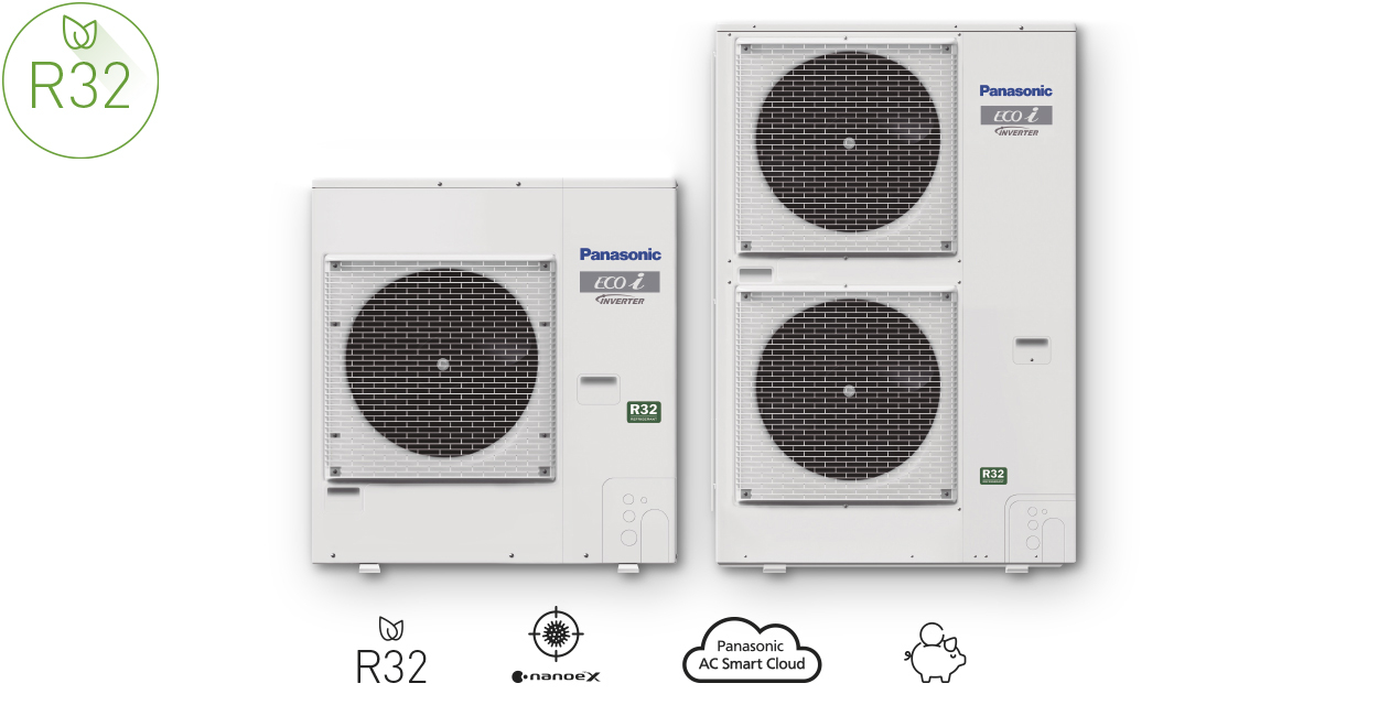Seria de unitati exterioare Panasonic VRF Mini ECOi LZ2 (R32)