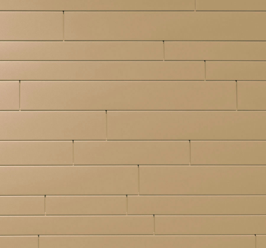 Lamele metalice pentru fatada PREFA Sidings - Nisip