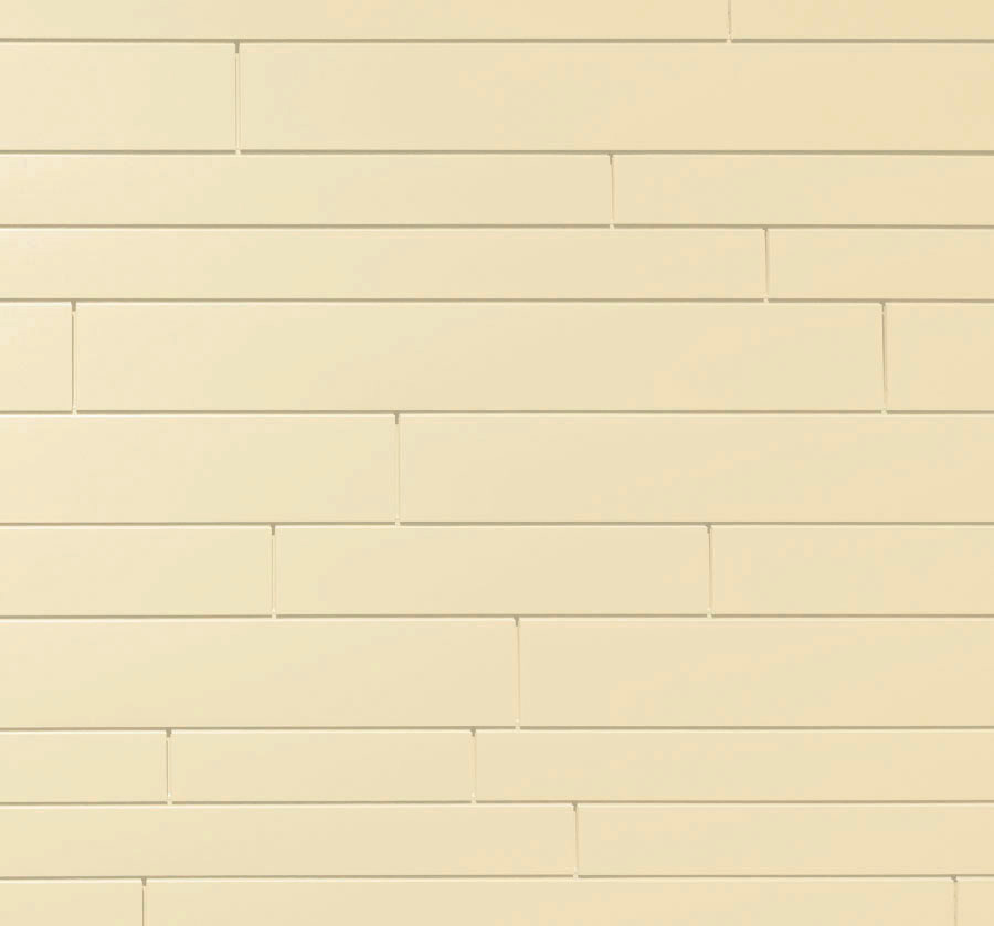 Lamele metalice pentru fatada PREFA Sidings - Ivory