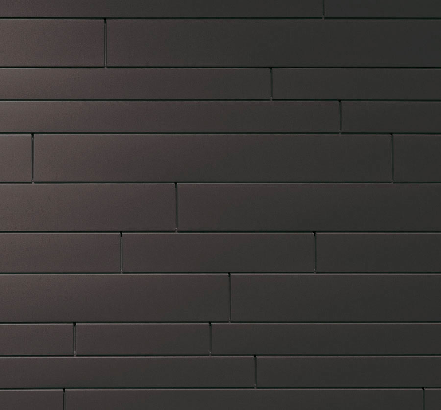 Lamele metalice pentru fatada PREFA Sidings - Gri inchis RAL 7022
