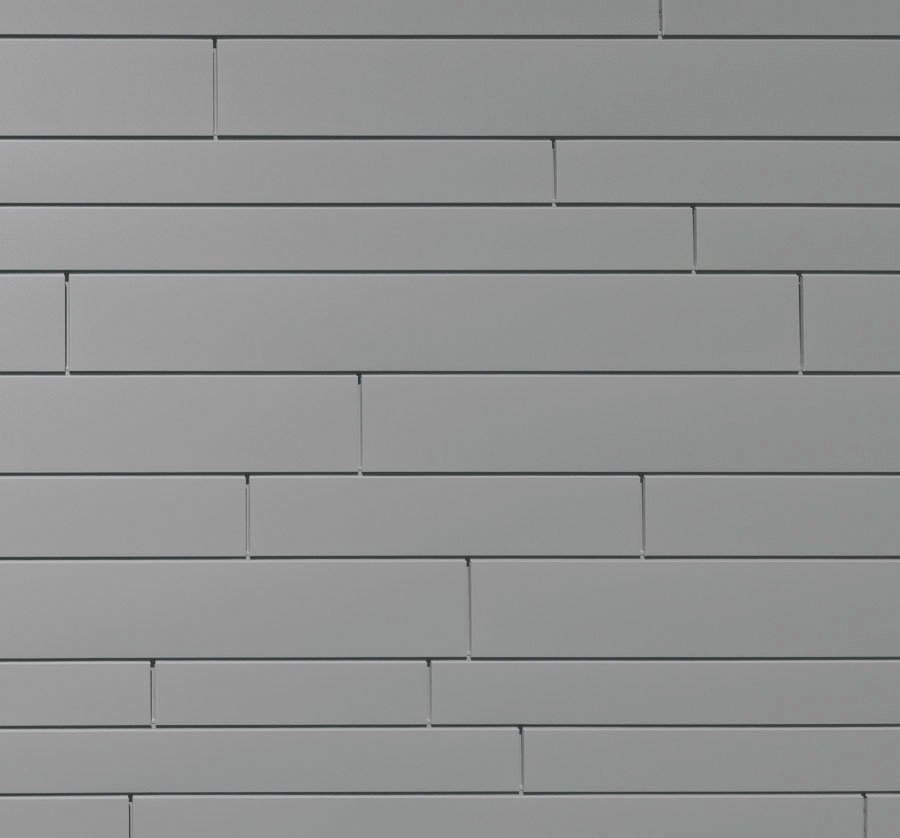 Lamele metalice pentru fatada PREFA Sidings - Gri fumuriu