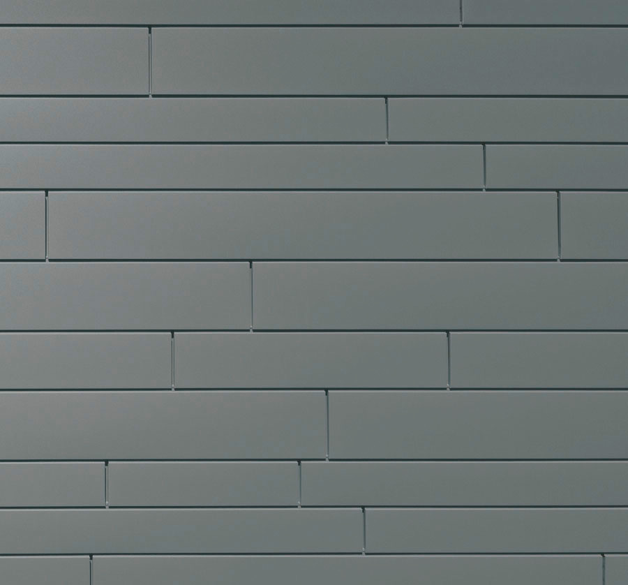 Lamele metalice pentru fatada PREFA Sidings - Gri deschis RAL 7005