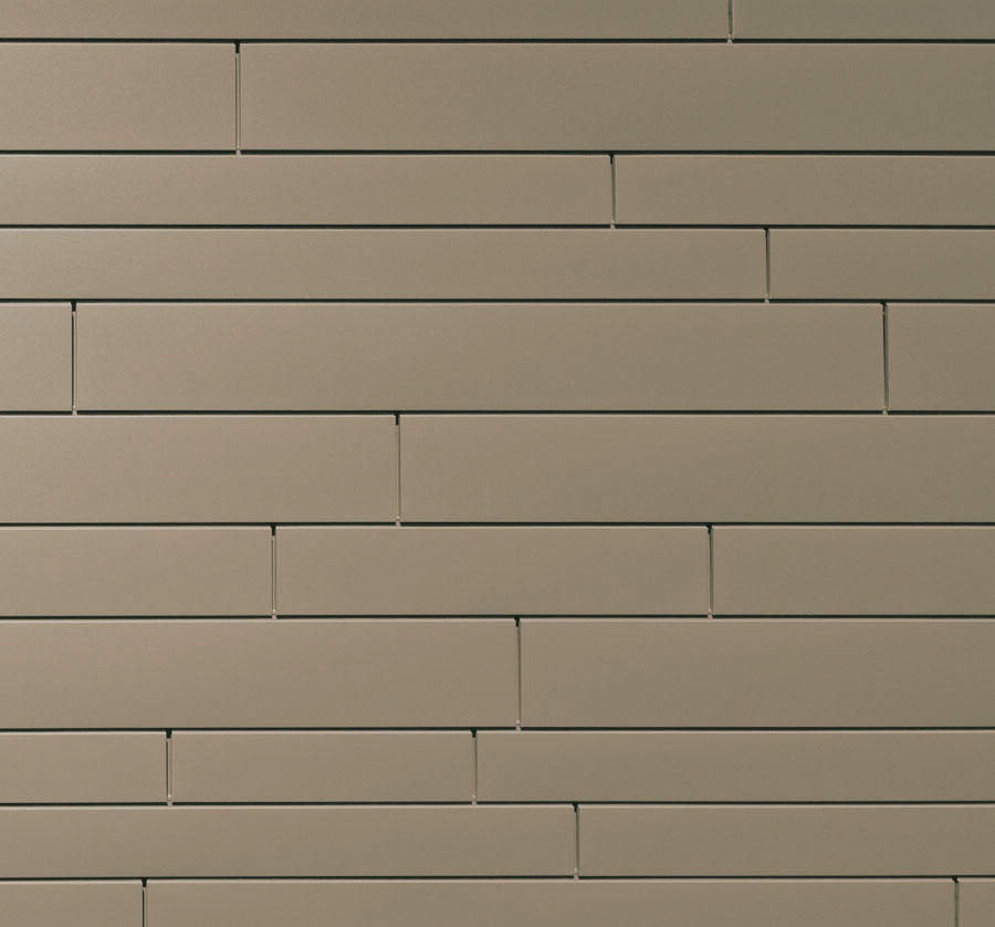Lamele metalice pentru fatada PREFA Sidings - Bronz RAL 7048