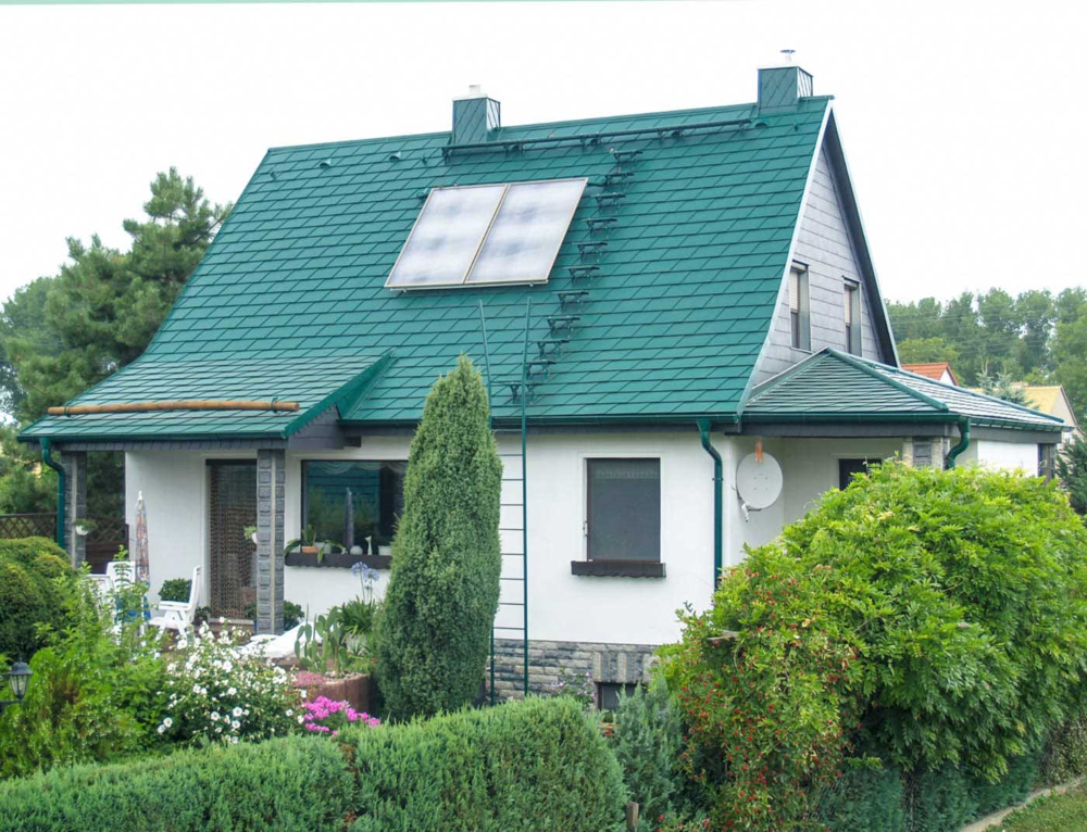 Sindrila metalica pentru acoperis PREFA - Verde RAL 6005