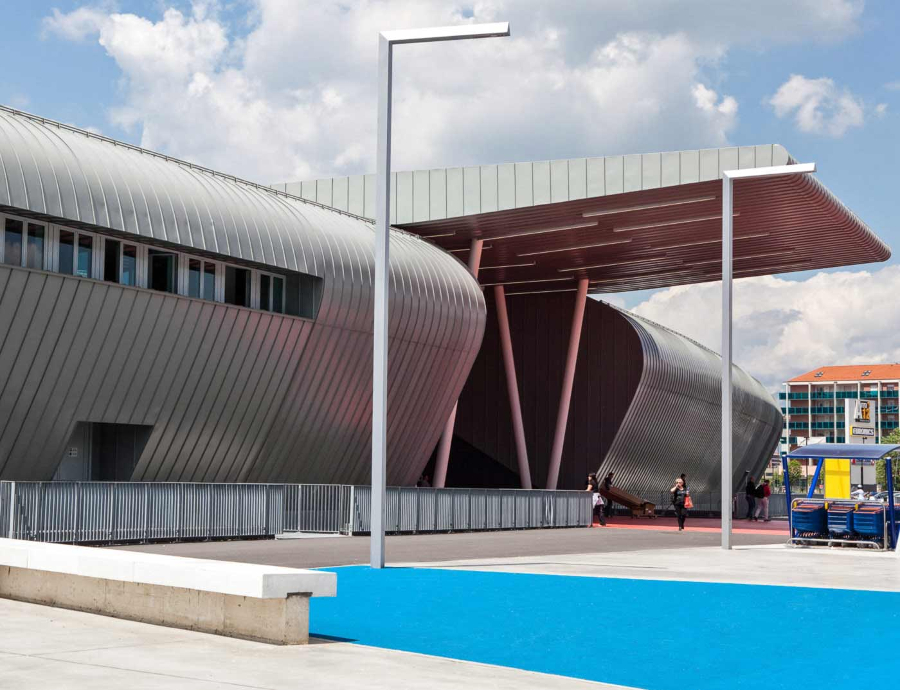 Tabla prefaltuita pentru fatada PREFA Prefalz - Gri zinc