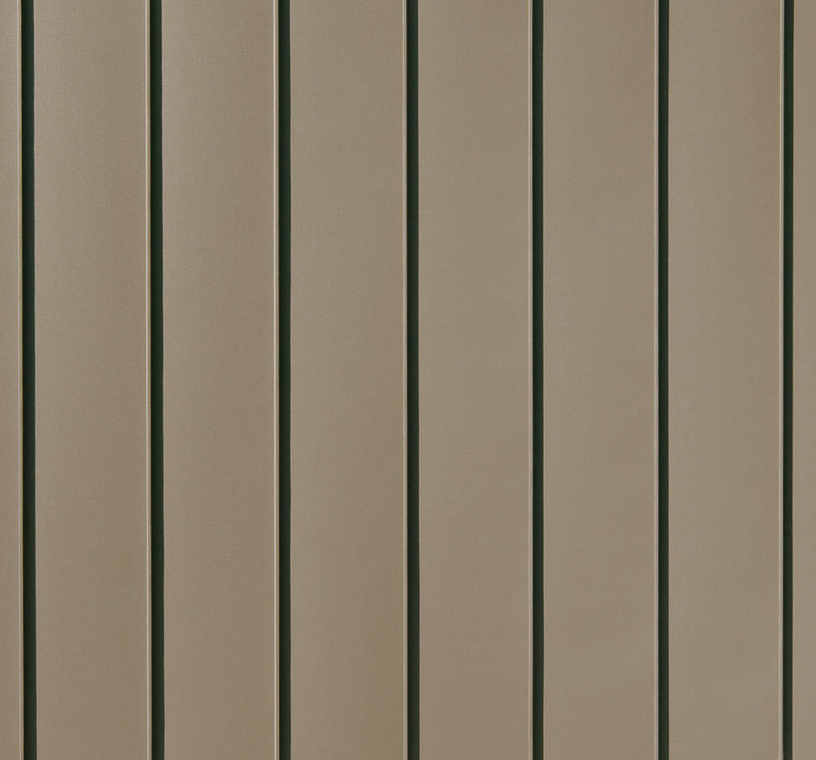 Tabla prefaltuita pentru fatada PREFA Prefalz - Bronz RAL 7048