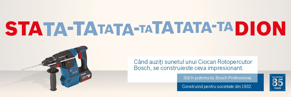 Sarbatoreste cea de-a 85-a aniversare a ciocanelor rotopercutoare Bosch cu aceste oferte fantastice