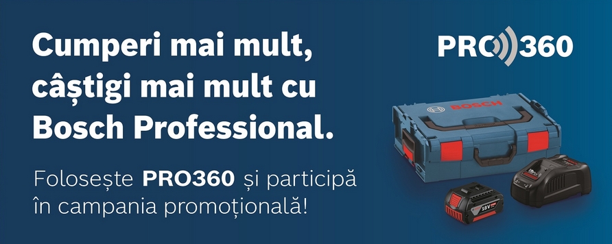 Cumperi mai mult, castigi mai mult cu Bosch Profesional