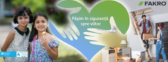 Alaturi de FAKRO "Pasim in siguranta spre viitor"