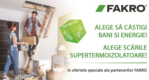 Fakro sarbatoreste venirea primaverii cu o noua promotie - Alege sa castigi bani si energie