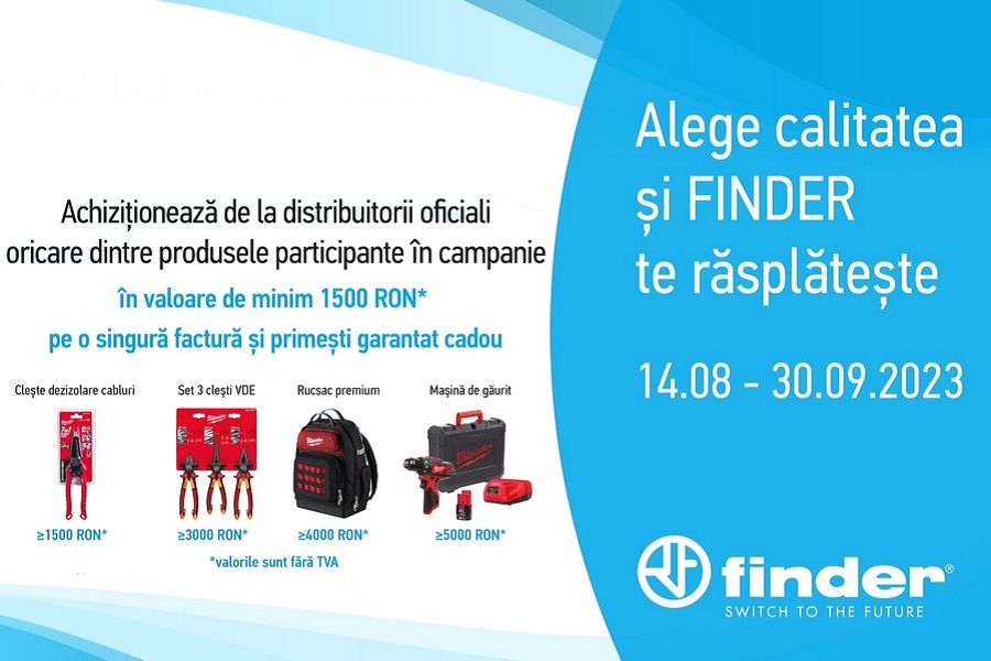 Alege calitatea si Finder te rasplateste!