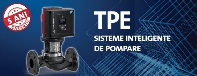 Promotie Grundfos - Pompele TPE vin cu 5 ani garantie