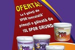 La 5 galeti de Spor tencuiala primesti o galeata de 10L Spor Grund