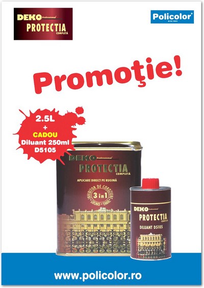 Promotie Deko Protectia Completa 3 In 1