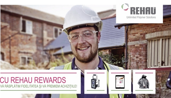 Programul de recompense REHAU care va rasplateste fidelitatea
