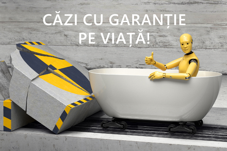 Garantie pe viata pentru cazi RAVAK - inregistrare