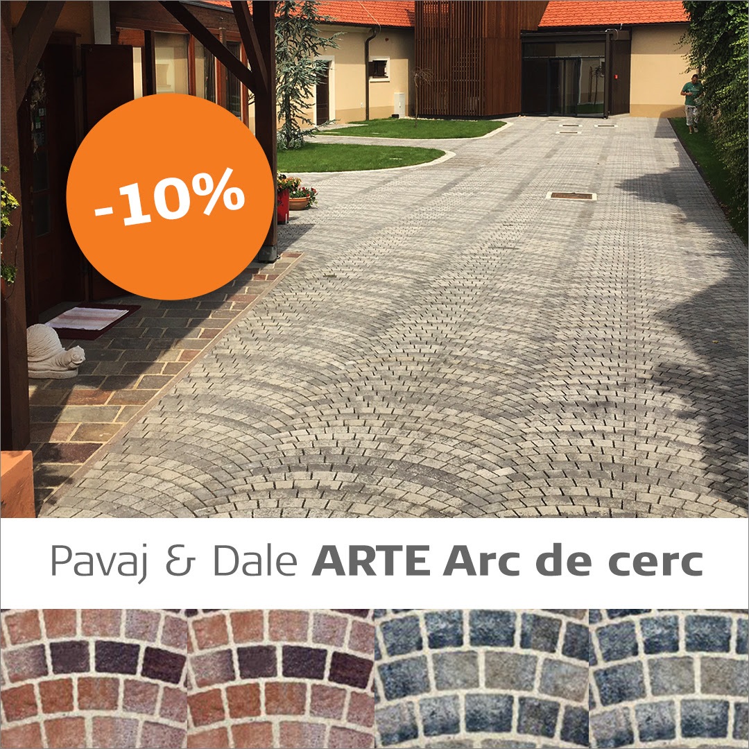Pavaj si dale ARTE Arc de cerc