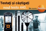 Testati si castigati noul testo 440, instrument pentru masurarea vitezei aerului si a calitatii aerului ambiental