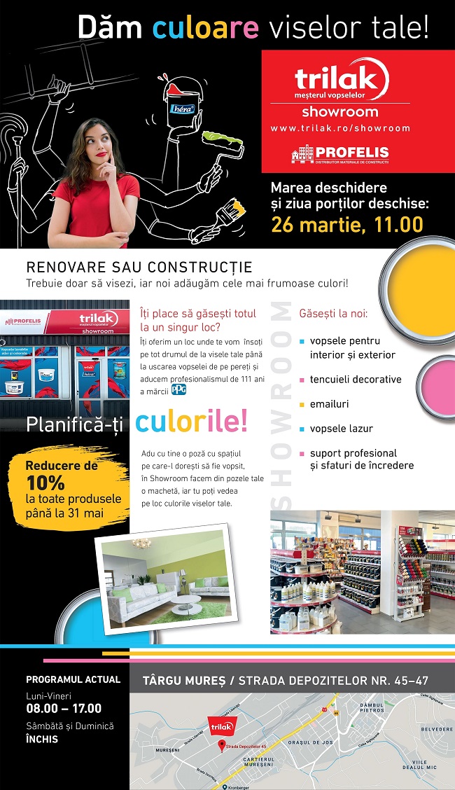 trilak_promotie_10_reducere_afis_showroom_targu_mures_1