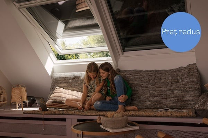 VELUX - Protectie impotriva caldurii si efect de intunecare, la un pret redus