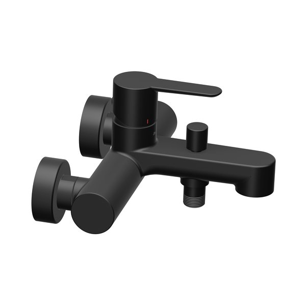Baterie pentru cazi RAVAK Puri black, cu divertor