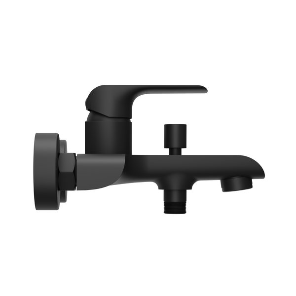 Baterie de perete RAVAK Flat black pentru cazi