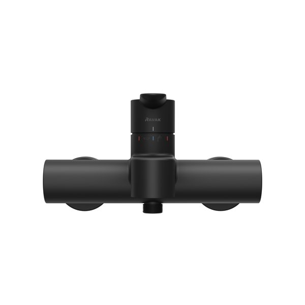 Baterie de perete pentru cazi RAVAK Puri black
