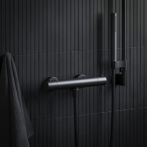 Baterie termostatata pentru dus RAVAK Puri black