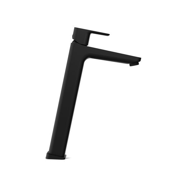Baterii stative de chiuveta 10° Free black - 334 mm, fara ventil