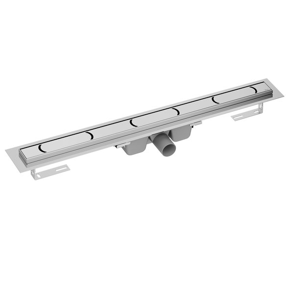 Rigola de scurgere pentru dus RAVAK Chrome din otel