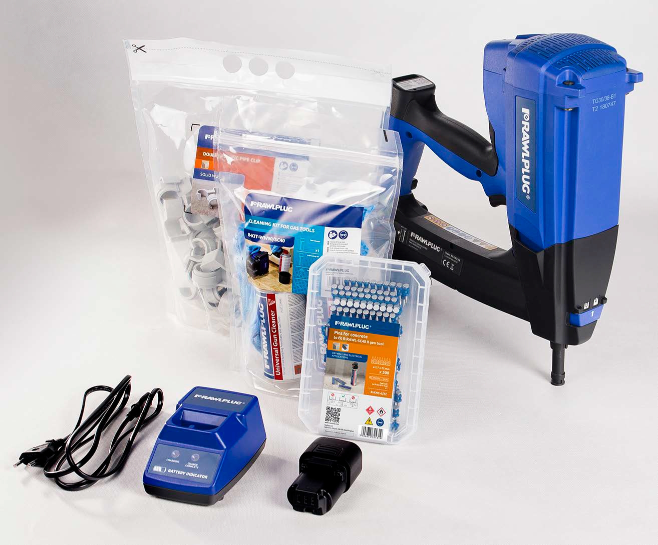 R-RAWL-SC40II Pistol cu gaz pentru fixarea cuielor in otel si beton