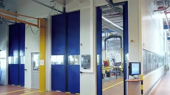 Studiu de caz - Usi ultra-rapide Butzbach Novosprint pentru goluri cu conveioare suspendate