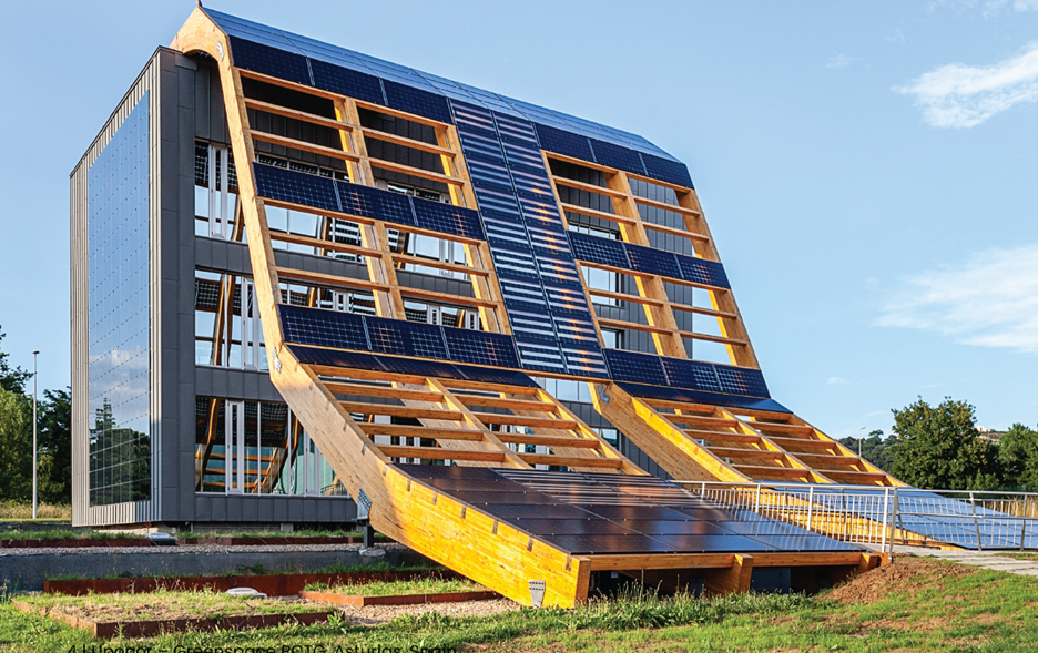 Cladire de birouri cu energie net zero realizata cu sistemele termoactive Uponor