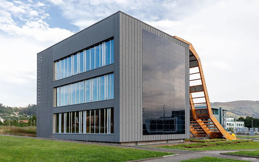 Cladire de birouri cu energie net zero realizata cu sistemele termoactive Uponor