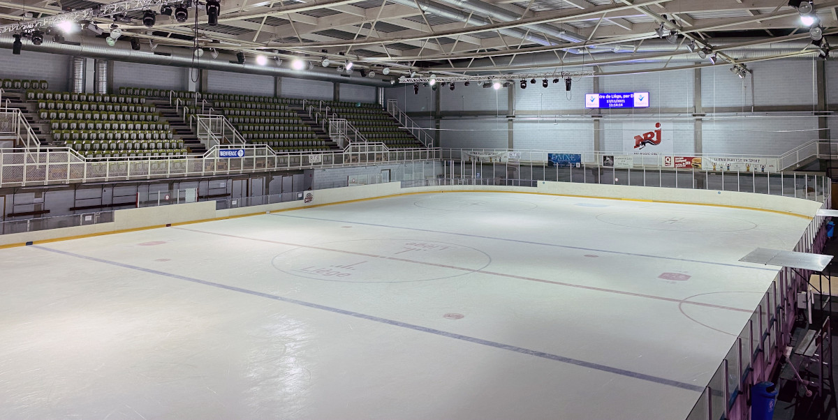 11 000 litri de Greenway® Neo N incarcati la patinoarul olimpic din Liege pentru siguranta sporita si o abordare mai respectuoasa fata de mediu