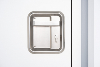 Multifunctional steel doors from DOMOFERM in the Längenfeldgasse school