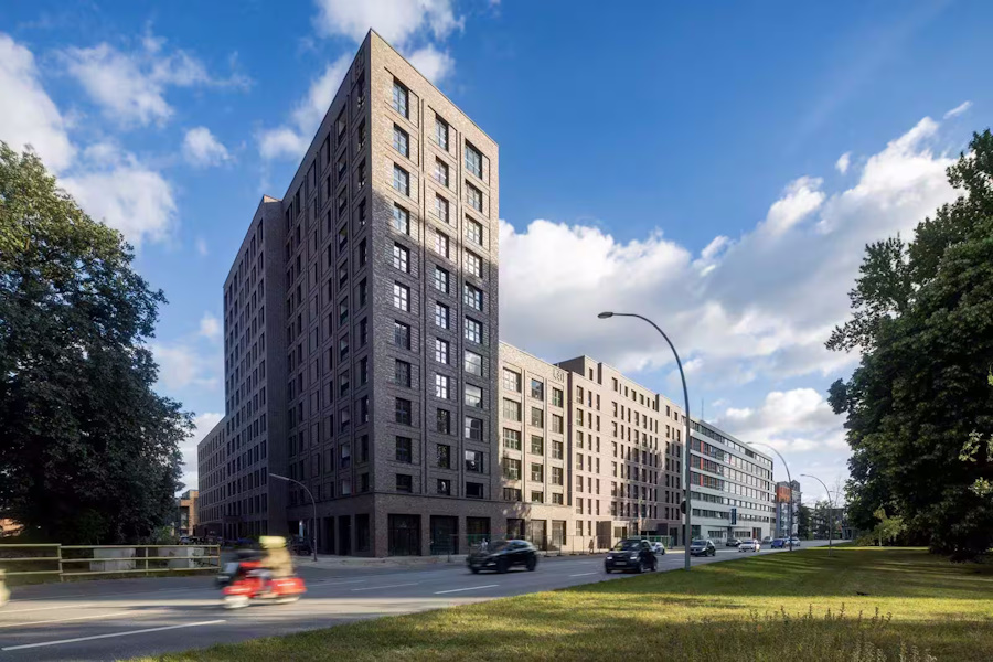 Ferestre Gealan la cladirea de locuinte LEO Hamburg, Germania