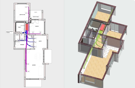 Aer proaspat si sanatos cu sistemul de ventilatie rezidentiala HomeVent in casa designerului de interior Maria Baykova