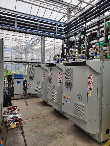 Jetrun a pus in functiune 3 sisteme de pompe de caldura geotermale cu R290 la sera USAMV Bucuresti - Pompe Euroklimat EKO W 50