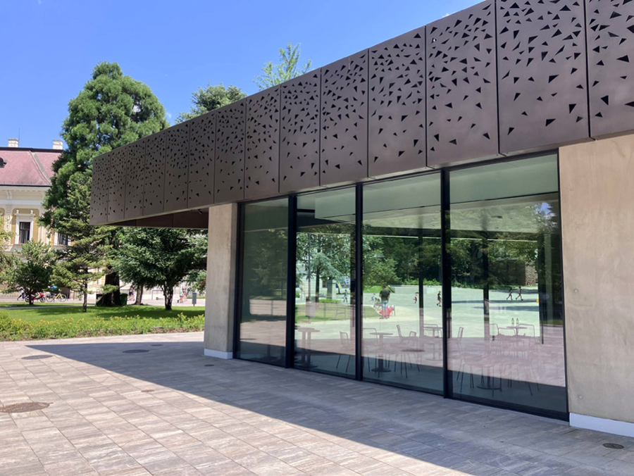 Profilele metalice MEISER STEPHUIT N in “inima verde” a orasului Veszprém