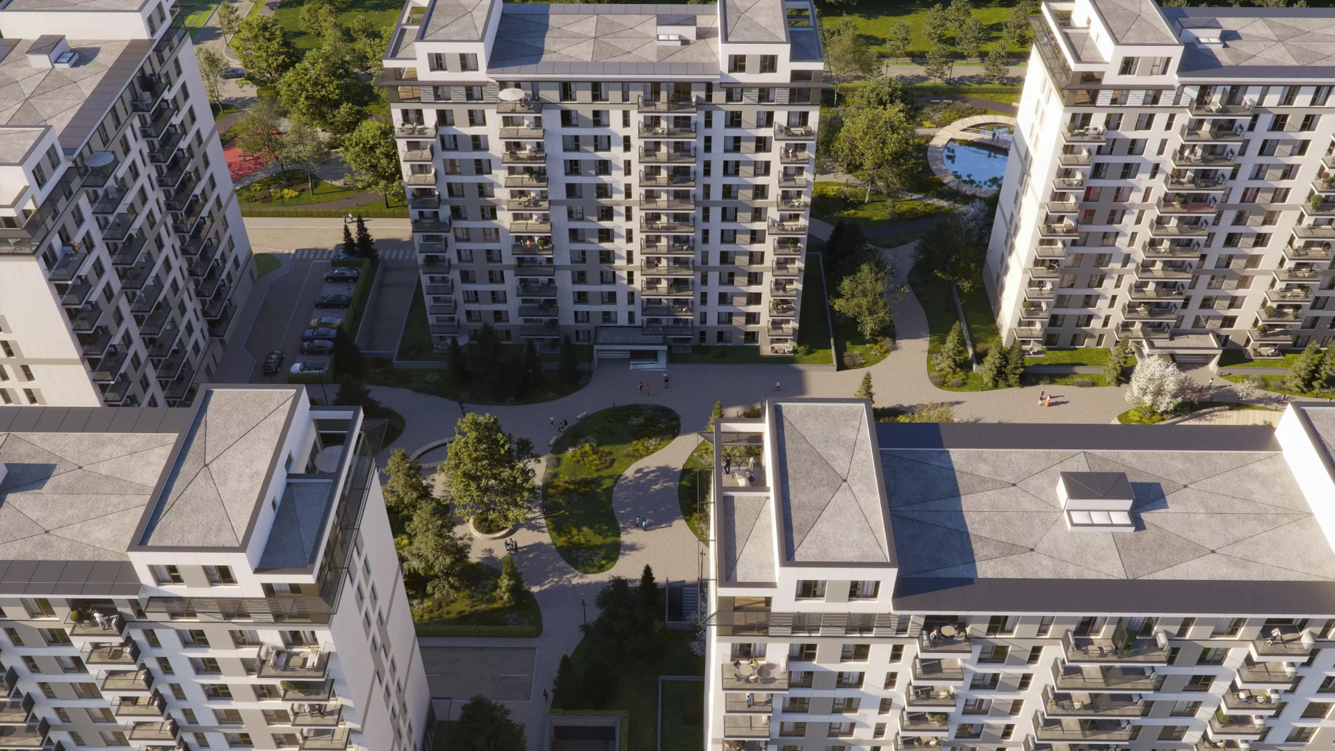Pereti exteriori si rezistenti la foc Aquafire® in noul ansamblu rezidential Nusco City Pipera