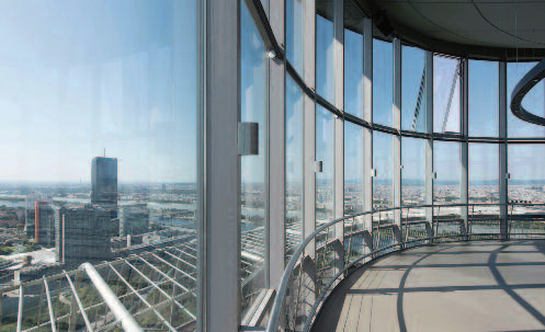 Turnul Observator Donauturm Viena a fost renovat cu materiale Murexin