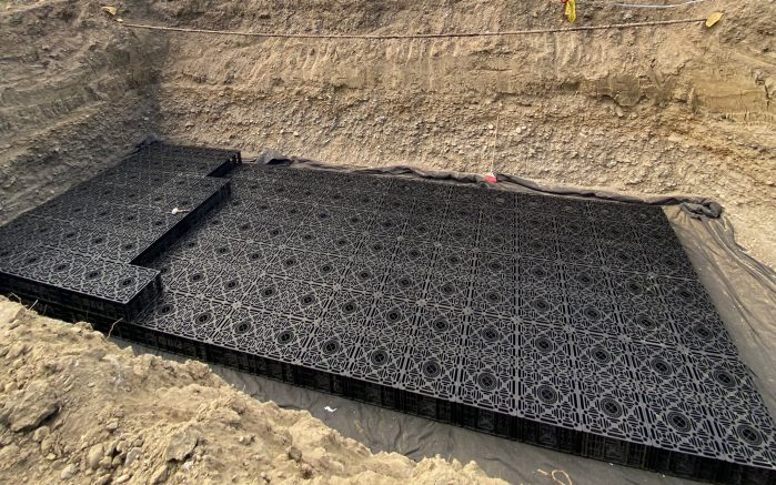 Sistemul Stormbox este solutia ideala pentru retentia si infiltrarea apelor pluviale
