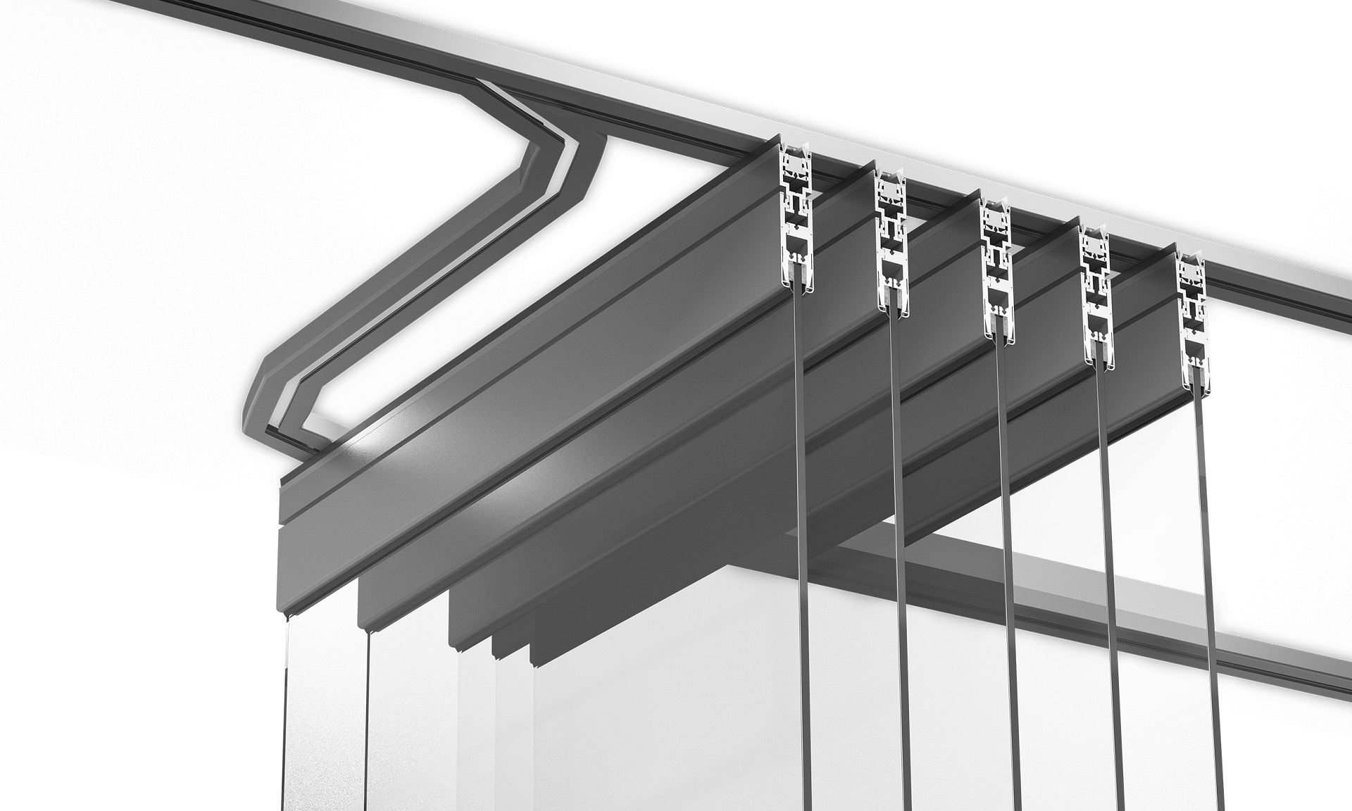 DEKO MV Glass movable glass wall at the new headquarters of Cryos International in Copenhagen