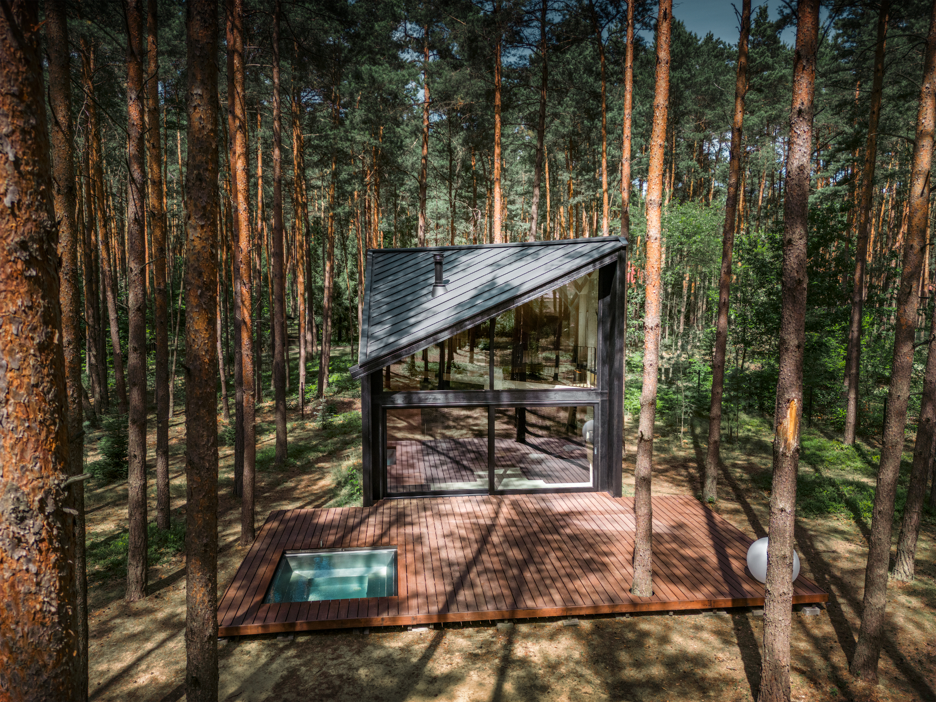 Boroteka – Rejuvenation in the Forest with a PREFA roof
