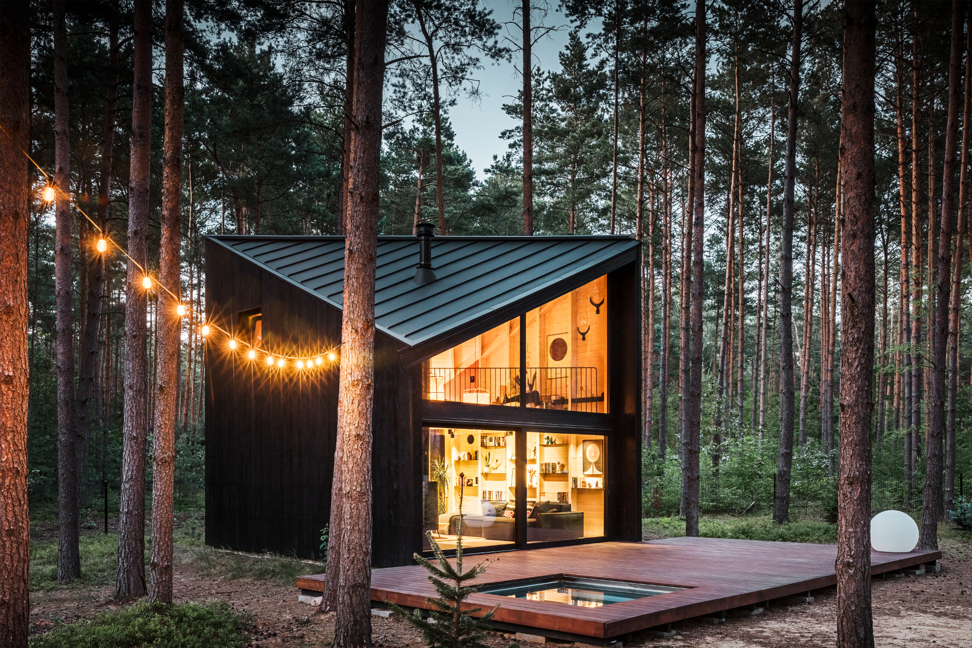 Boroteka – Rejuvenation in the Forest with a PREFA roof