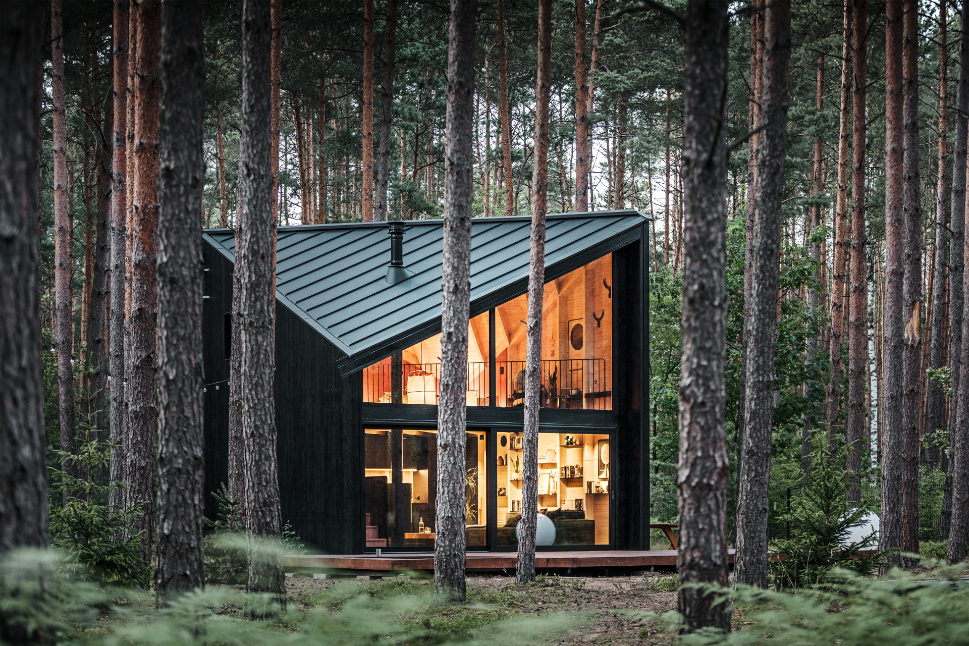 Boroteka – Rejuvenation in the Forest with a PREFA roof