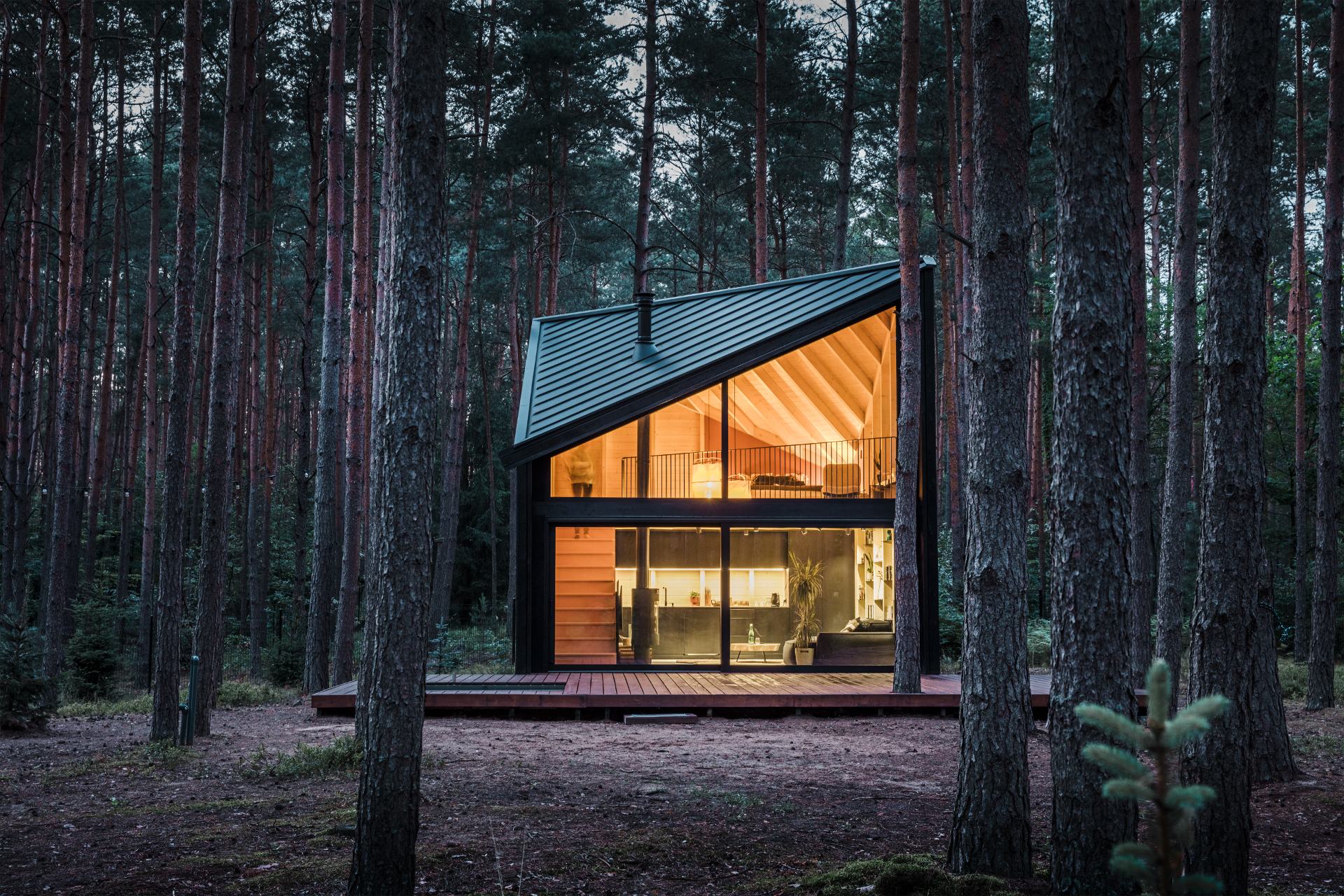Boroteka – Rejuvenation in the Forest with a PREFA roof